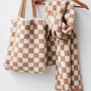New Free People Bag and Scarf Set